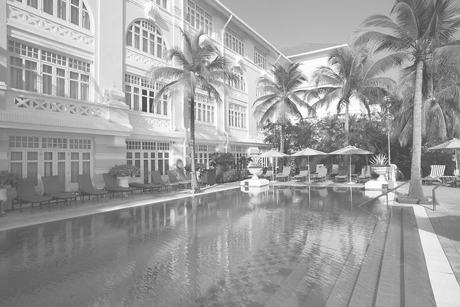 Elegant Poolside Area