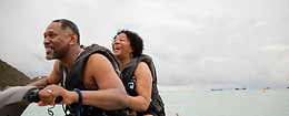 Couple on Jetski