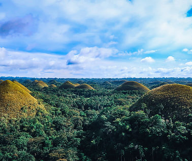 Chocolate Hills in the Philippines