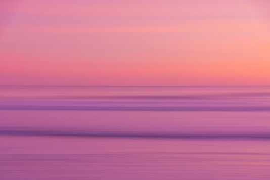 Atardecer sobre el océano