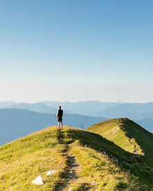 Man hiking