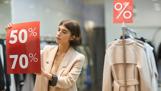 Hanging Sale Posters