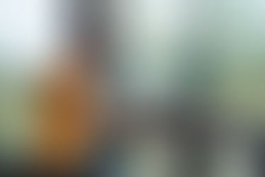 Student typing on a laptop.