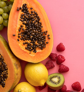 Fruits On Pink