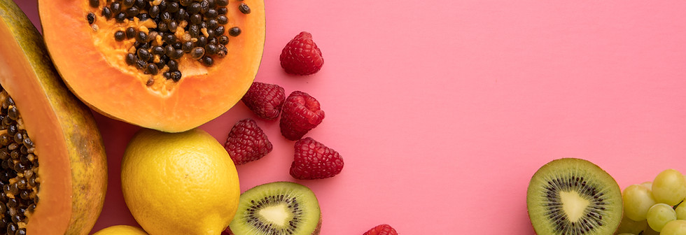 Fruits On Pink