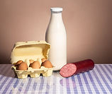 Productos cárnicos y lácteos