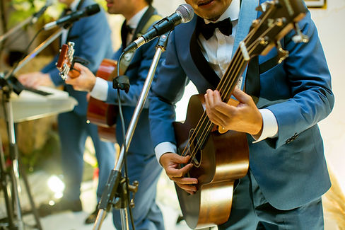 Musicians in formal attire