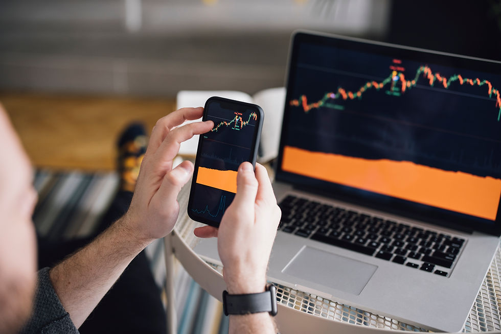 Analisando as tendências das ações