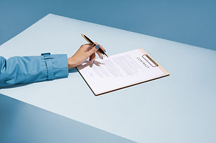 Signing A Contract