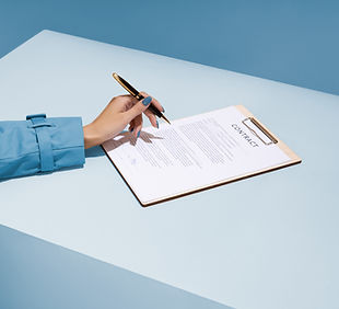 Signing A Contract