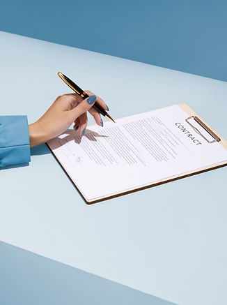Signing a Contract