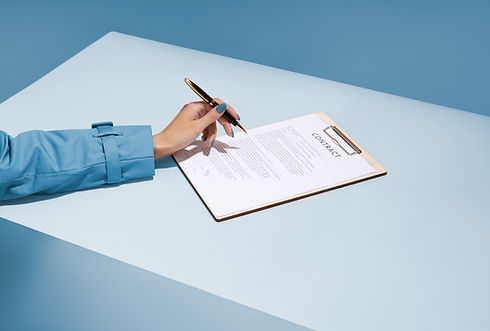 Vertragsunterzeichnung
