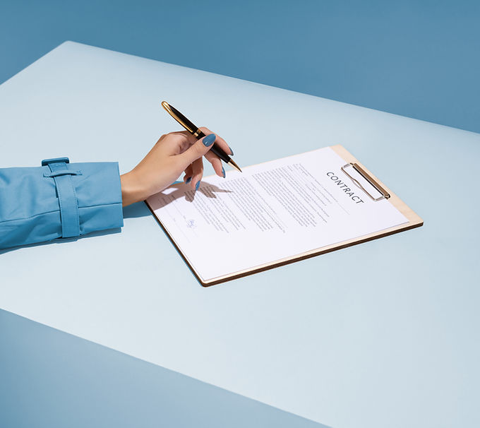 Signing A Contract