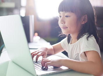 Child Using Laptop