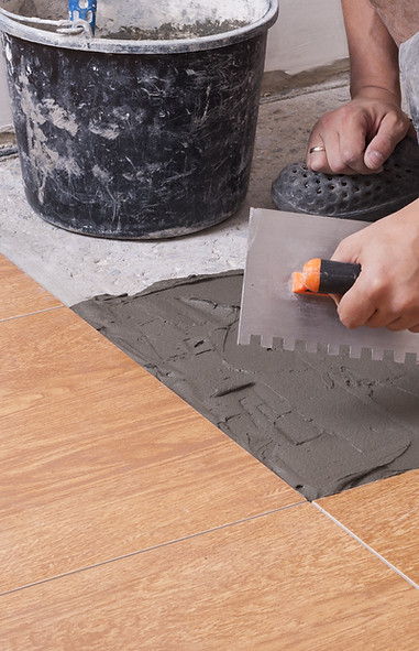 Tile Installation Process