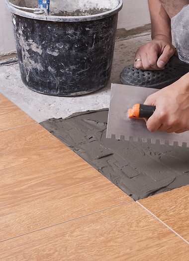 Tile Installation Process