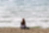 Sitting on the Beach