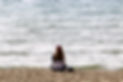 Sitting on the Beach