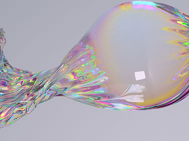 Iridescent Soap Bubble