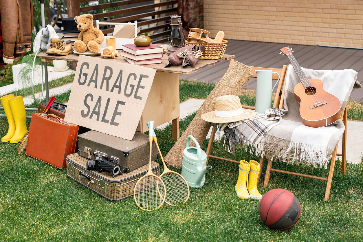 Garage Sale Setup