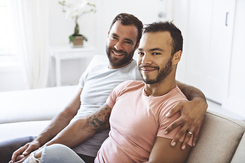 Couple at Home
