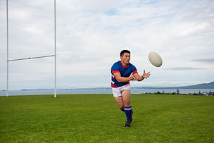 Catching a Rugby Ball