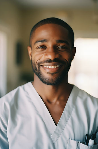Smiling Healthcare Worker