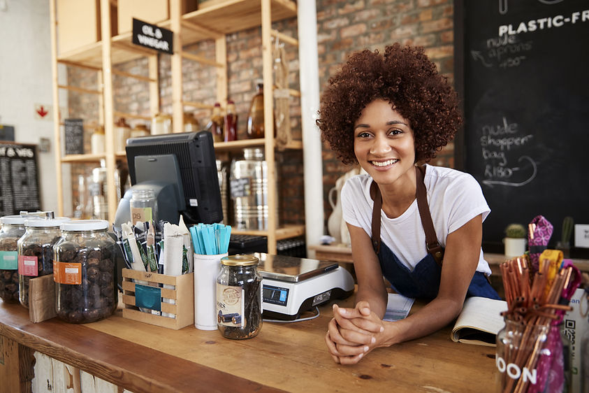Jovem barista