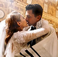 Wedding Kiss Moment