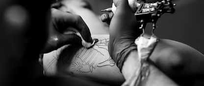 Tattooing In Progress