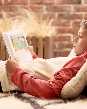 Boy Reading Book