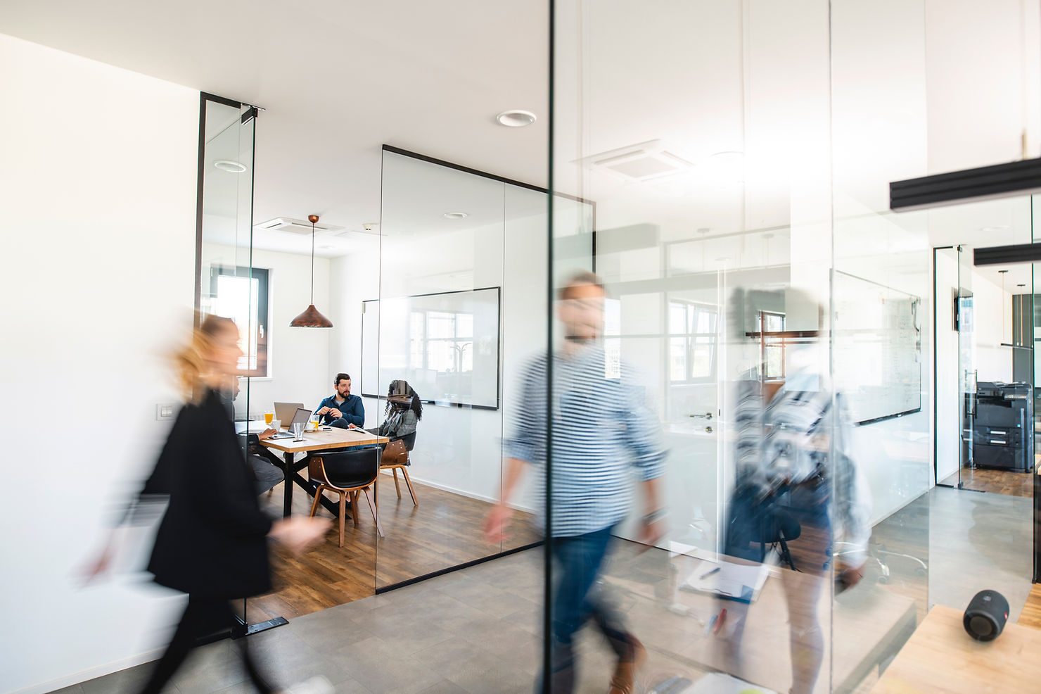 partition walls in office