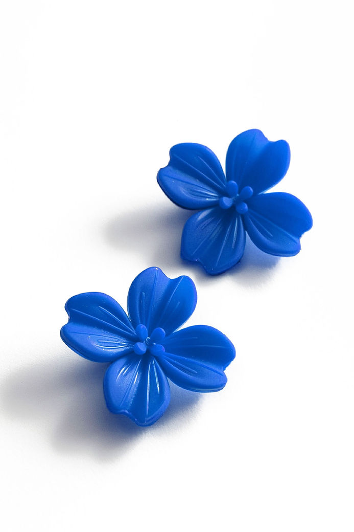 Décorations de fleurs bleues
