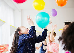 Kids Playing with Balloons