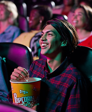 People Watching Movie