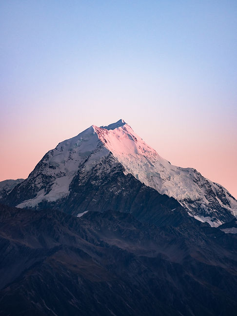Snowy Mountain Peak