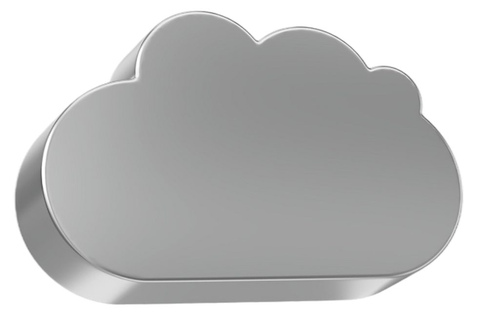 Metal Cloud Icon