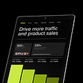 Affichage du tableau de bord marketing