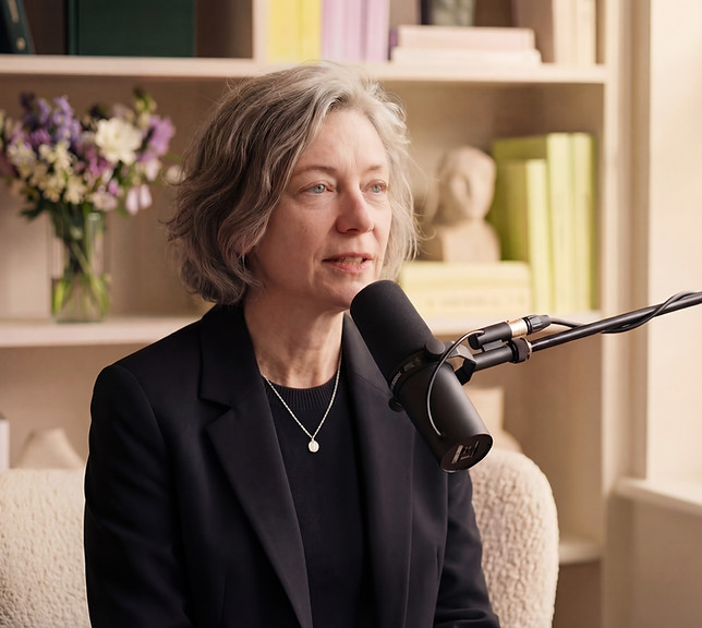 Podcast Host Speaking
