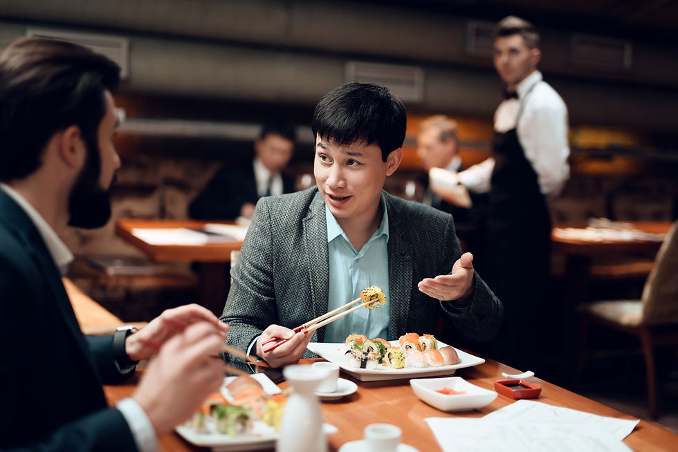 Business Lunch Discussion