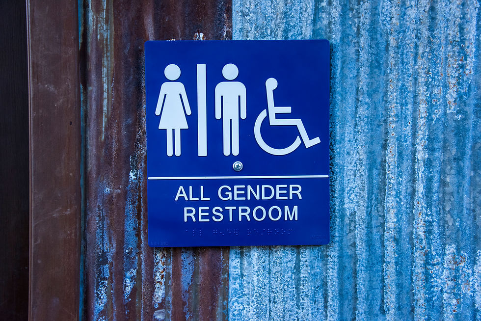 All-Gender Restroom Sign