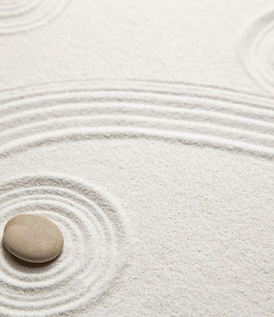 Zen Garden with Stones