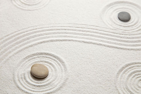 Sable du jardin zen