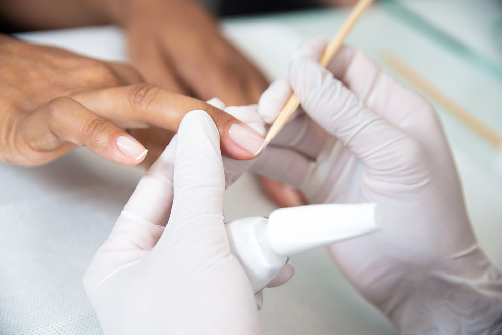 Sesión de manicura
