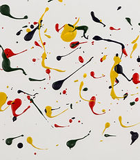 Colorful Paint Splatters