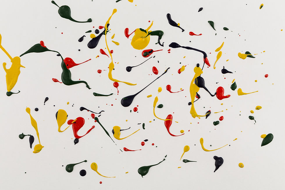 Colorful Paint Splatters