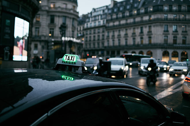 Taxi à Paris
