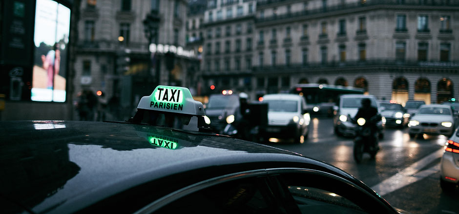 Taxi à Paris