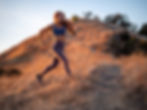 Woman Trail Running