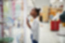 A Girl Looking at a Physics Model